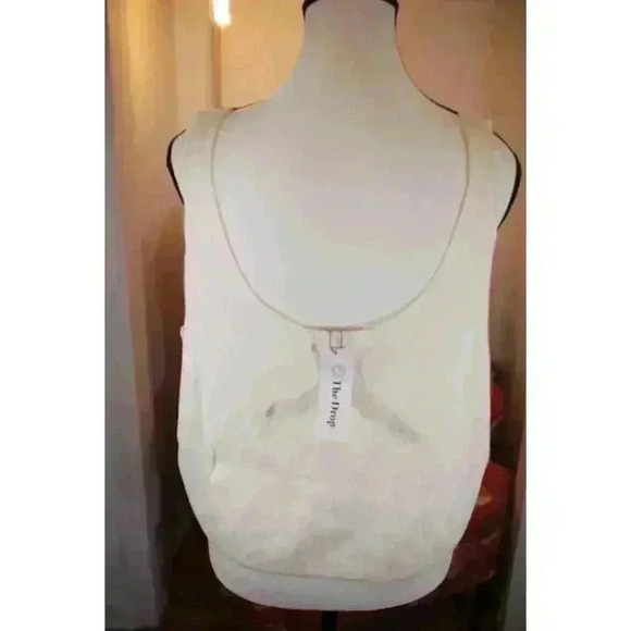 NWT The Drop Women's Angelica Cropped Supersoft Scoop-Neck Tank Sz 2X - Picture 9 of 13